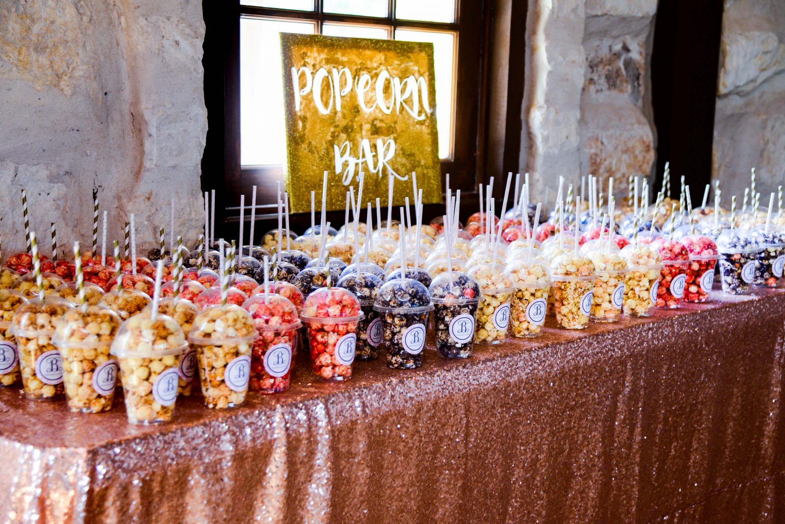 Wedding Popcorn Bar Ideas - byDesign Photo + Film